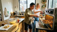 Así funciona un horno air fryer inteligente (y lo que conviene saber antes de usarlo diario)